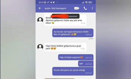 C2 Evli Hatun Konuşma SS’Li