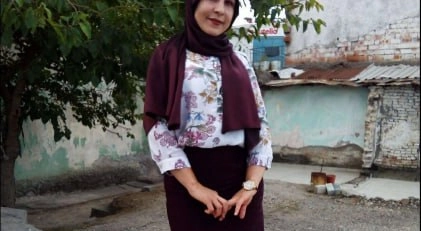 Effsane Evli Türbanlı Çiçek