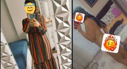Türbanlı Çıtır Bol Bol Fotolu İçerik