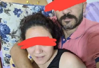 Evli çiftin özel paylaşımları