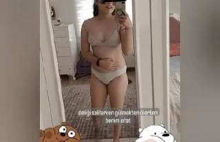 Türbanlı güzelden
