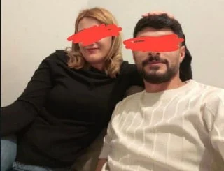 Evli genç çift