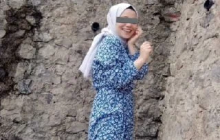 Türbanlı hatunun resimleri
