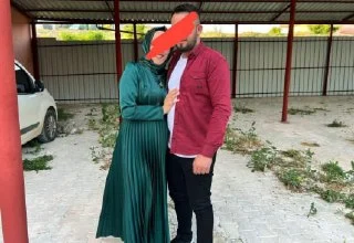 Nişanlı çiftimiz